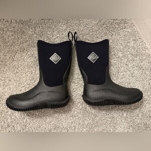 Kids Black Hale Muck Boots